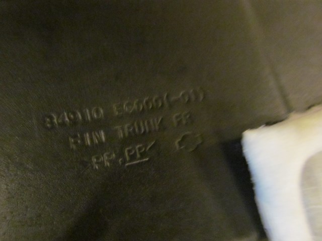 2006 Infiniti M45 Trunk Pass Through Finish Moulding 84910EG000