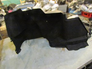 2006 Infiniti M45 LH Driver Trunk Quarter Moulding Carpet
