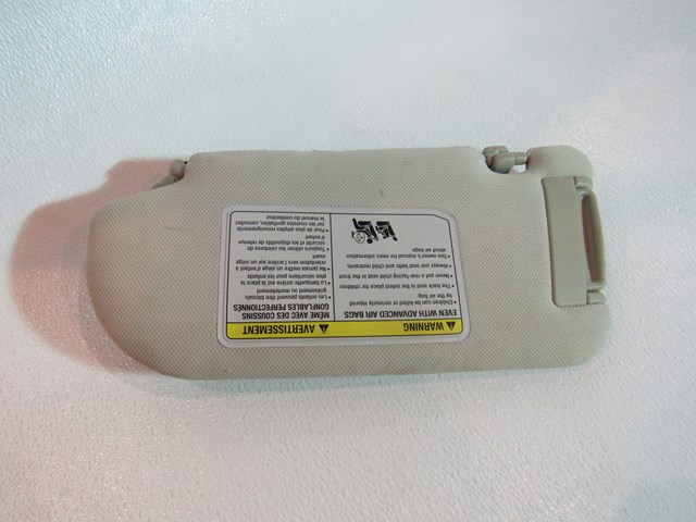 2006 Infiniti M45 RH Passenger Sun Visor