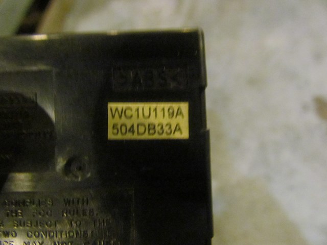 2006 Infiniti M45 Theft Security Module WC1U119A