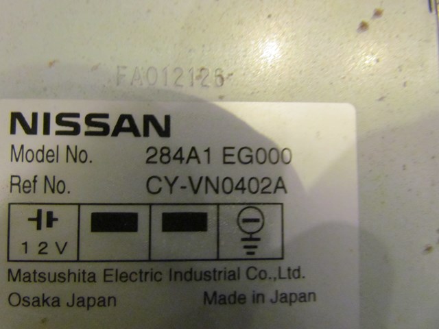 2006 Infiniti M45 Back Up Camera Control Module 284A1 EG000