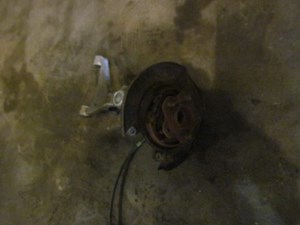 2006 Infiniti M45 RWD Rear Active Steer Rear LH Spindle