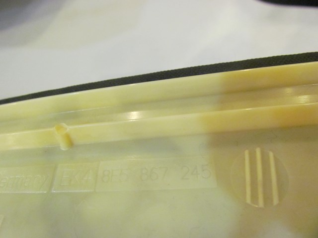 2006 Audi S4 LH Driver D Pillar Trim 8E5867245