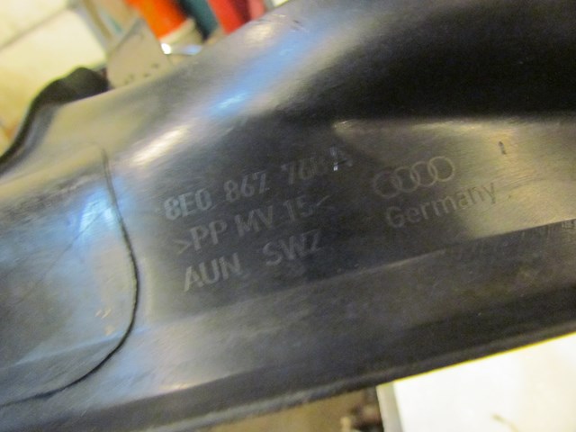 2006 Audi S4 Rear RH Passenger Door Sill 8E0867768