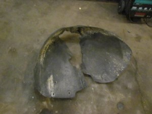 2006 Audi S4 LH Driver Front Fender Liner