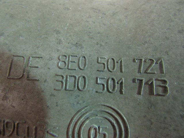 2006 Audi S4 Rear LH Driver Axle Shield 8E0 501 721