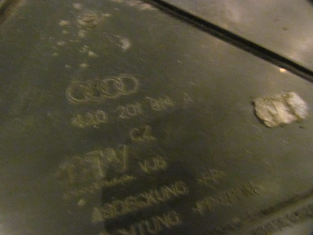 2006 Audi S4 Fuel Vapor Canister Cover 4A0 201 814 