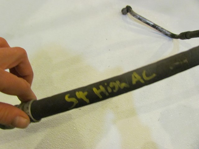 2006 Audi S4 High Pressure AC Line