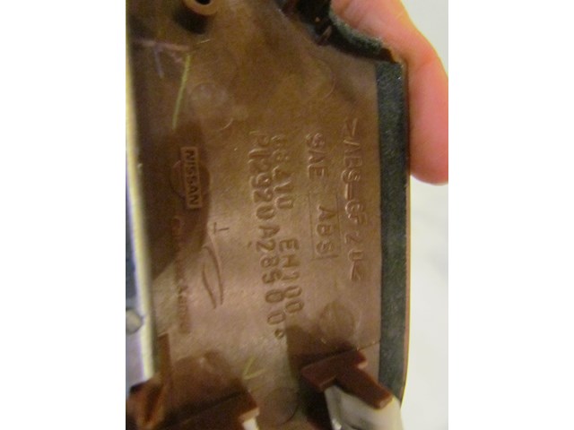 2007 Infiniti M35 LH Driver Dash Trim Wood Grain 68410 EH100