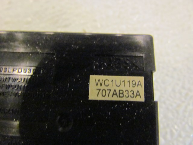 2007 Infiniti M35 Theft Security Module WC1U119A