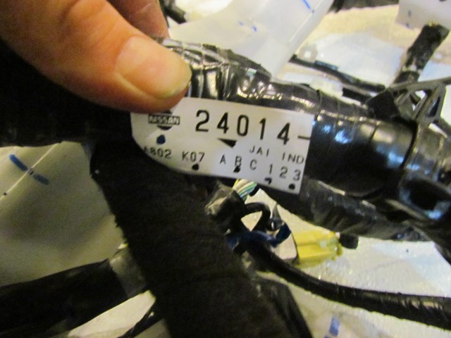 2007 Infiniti M35 S RWD LH Driver Body Wire Harness 24014 EH12B