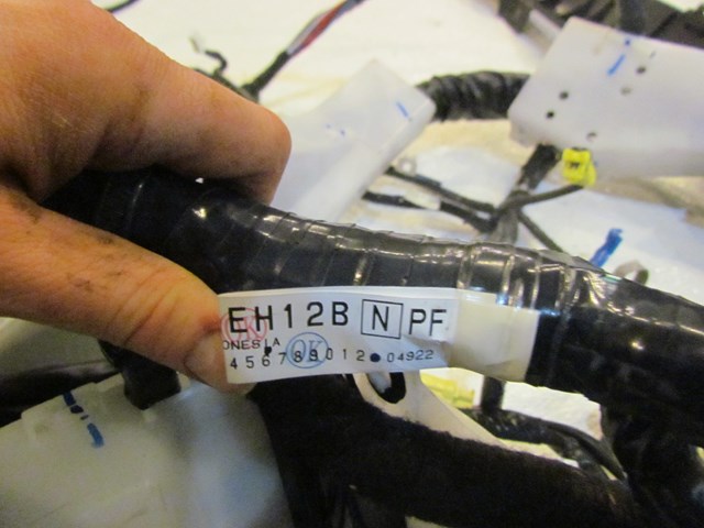 2007 Infiniti M35 S RWD LH Driver Body Wire Harness 24014 EH12B