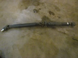 2007 Infiniti M35 S RWD Rear Active Steer Rear Driveshaft 