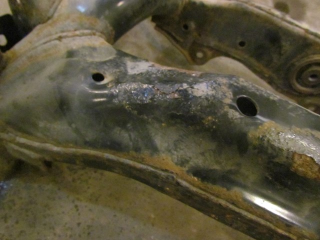 2007 Infiniti M35 S RWD Rear Active Steer Rear Subframe