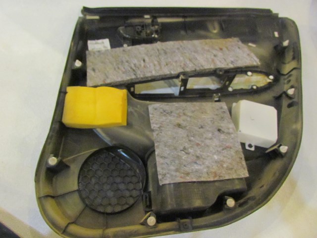 2008 Subaru WRX Rear LH Driver Door Panel