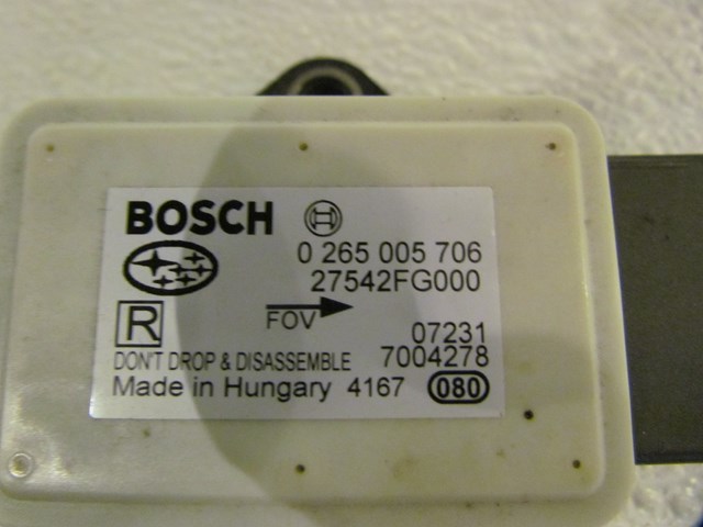 2008 Subaru WRX Yaw Rate Sensor 27542FG000