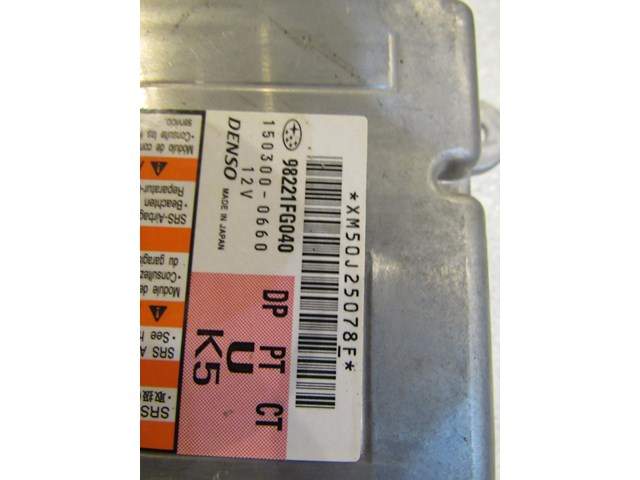 2008 Subaru WRX  Bag Control Module 98221FG040