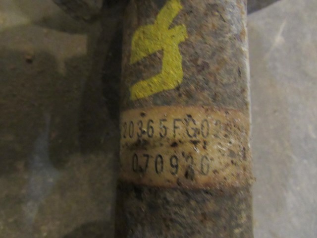 2008 Subaru WRX Rear LH Driver Strut w/Spring