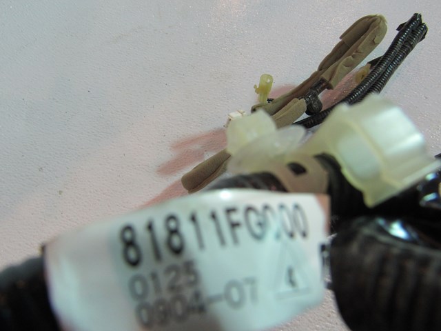 2008 Subaru WRX Trunk Lid Wiring 81811FG000