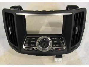 2012 Infiniti G37 Coupe Navigation Controls w/Vents 28395 1UF1A