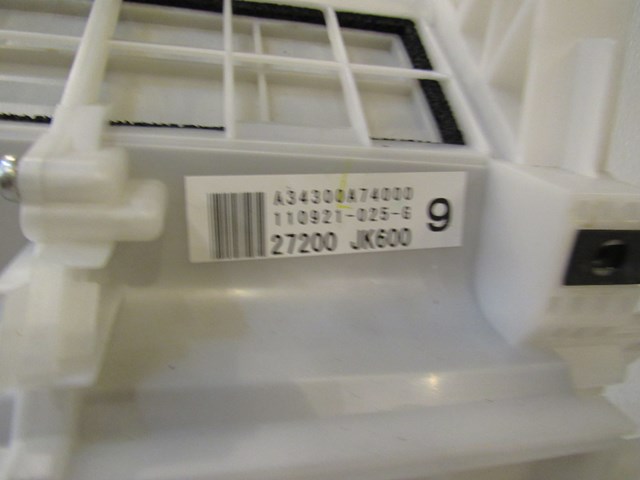 2012 Infiniti G37 Coupe Blower Motor Assy 27200 JK600