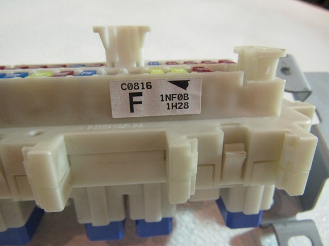 2012 Infiniti G37 Coupe Interior Fuse Box