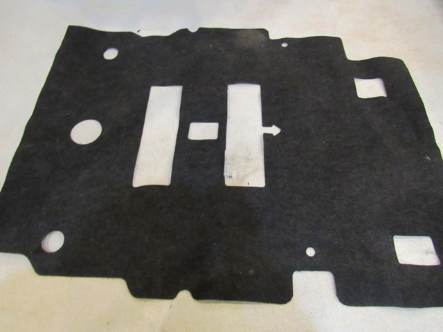 2012 Infiniti G37x Coupe Trunk Carpet Liner