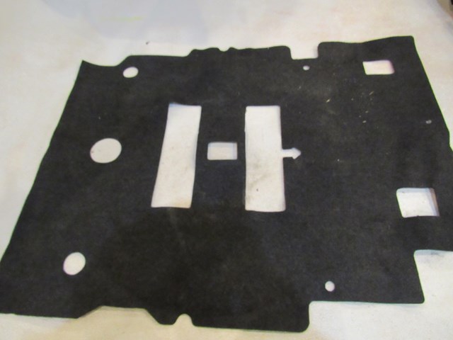 2012 Infiniti G37x Coupe Trunk Carpet Liner