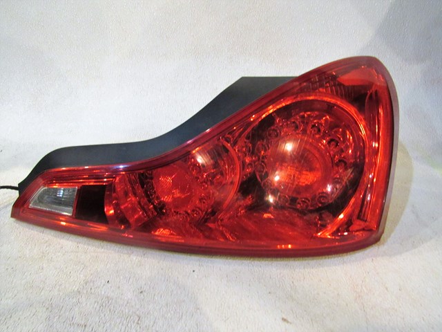 2012 Infiniti G37 Coupe RH Passenger Tail Light