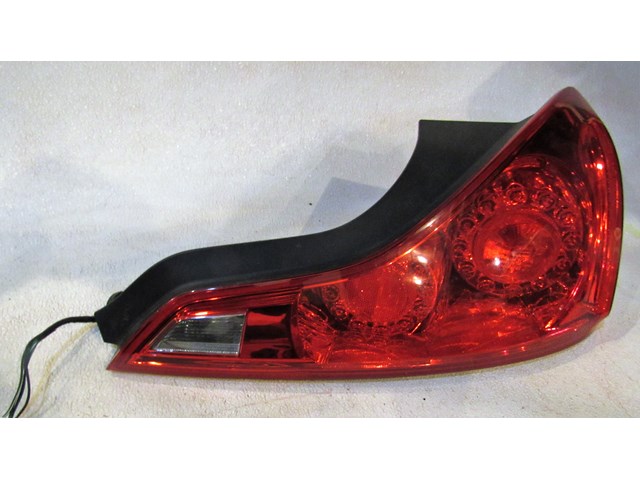 2012 Infiniti G37 Coupe RH Passenger Tail Light