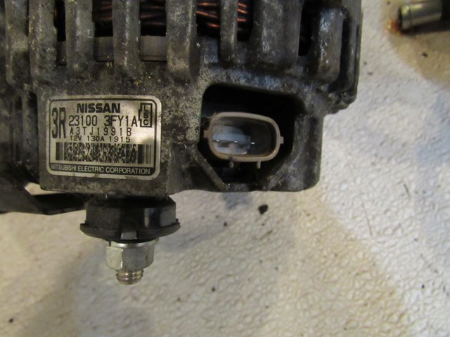 2012 Infiniti G37x Coupe Alternator 23100 3FY1A