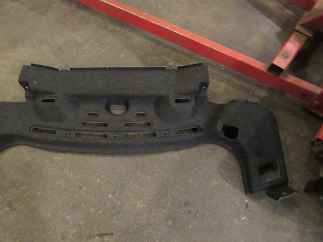 2012 Infiniti G37x Coupe Trunk Finish Moulding 84910 JL00A