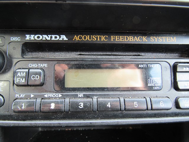 97 98 99 00 01 Honda Prelude Radio Head Unit CD Player