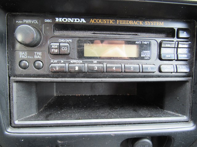 97 98 99 00 01 Honda Prelude Radio Head Unit CD Player