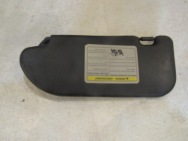 2007 Nissan 350z Convertible RH Passenger Sun Visor