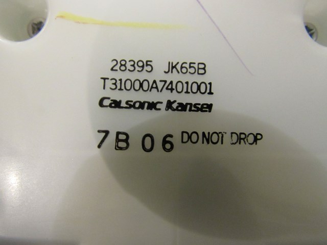 2007 Infiniti G35X Sedan Navigation And Radio Controls 28395 JK65B