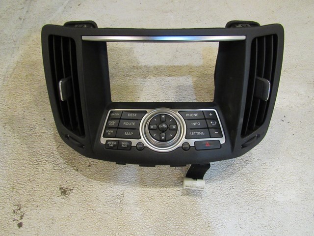 2007 Infiniti G35X Sedan Navigation And Radio Controls 28395 JK65B