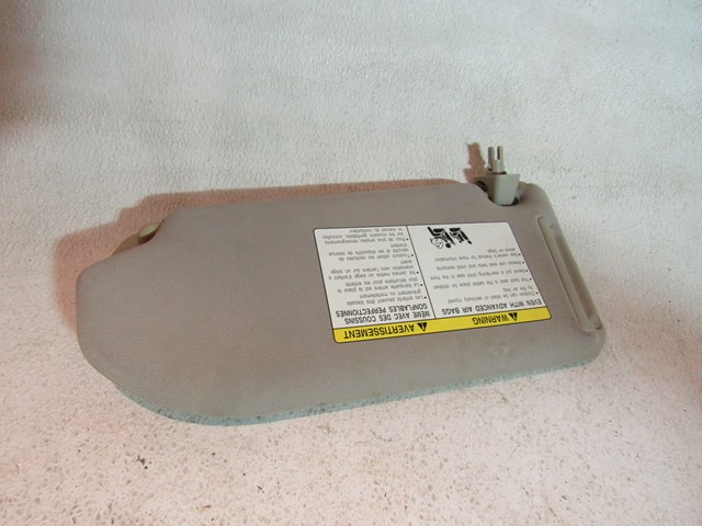 2007 2008 Infiniti G35 Sedan RH Passenger Sun Visor
