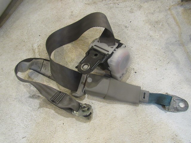 2007 Infiniti G35x Sedan Rear RH Passenger Seat Belt & Buckle-Stone