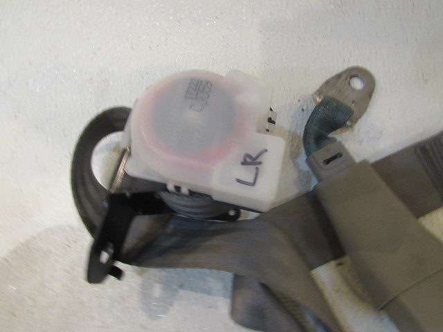 2007 Infiniti G35x Sedan Rear LH Seat Belt & Buckle-Stone