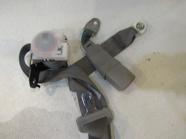 2007 Infiniti G35x Sedan Rear LH Seat Belt & Buckle-Stone