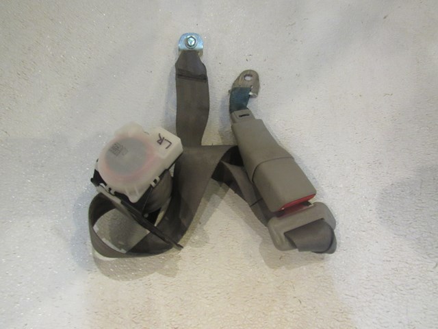 2007 Infiniti G35x Sedan Rear LH Seat Belt & Buckle-Stone