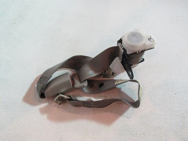 2007 2008 Infiniti G35 Sedan Rear Center Seat Belt & Buckle-Stone