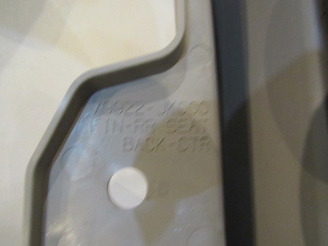 2007 Infiniti G35x Sedan Trunk Pass Through Door/Moulding 79922JK000