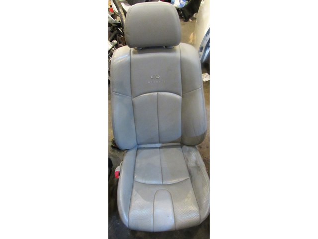 2007 Infiniti G35 Sedan LH Driver Front Seat- Stone-See Photos