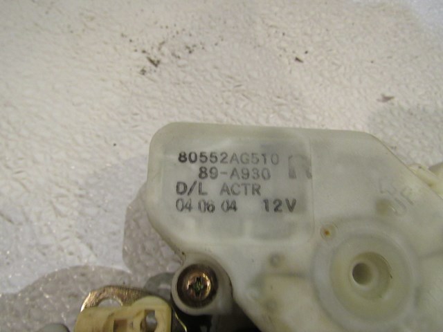2004 Infiniti M45 Front RH PassDoor Lock Actuator 80552AG510