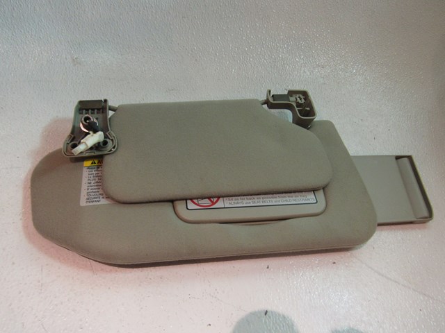2004 Infiniti M45 LH Driver Sun Visor Assy 