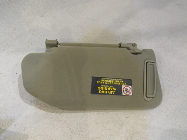 2004 Infiniti M45 RH Passenger Sun Visor Assy
