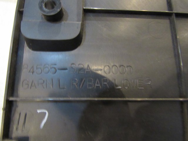 2002 Honda S2000 LH Driver Lower Roll Bar Trim 84191-S2A