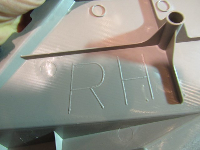 2006 Infiniti G35 Coupe Rear RH Seat Finish Panel 79920 AM800-Stone